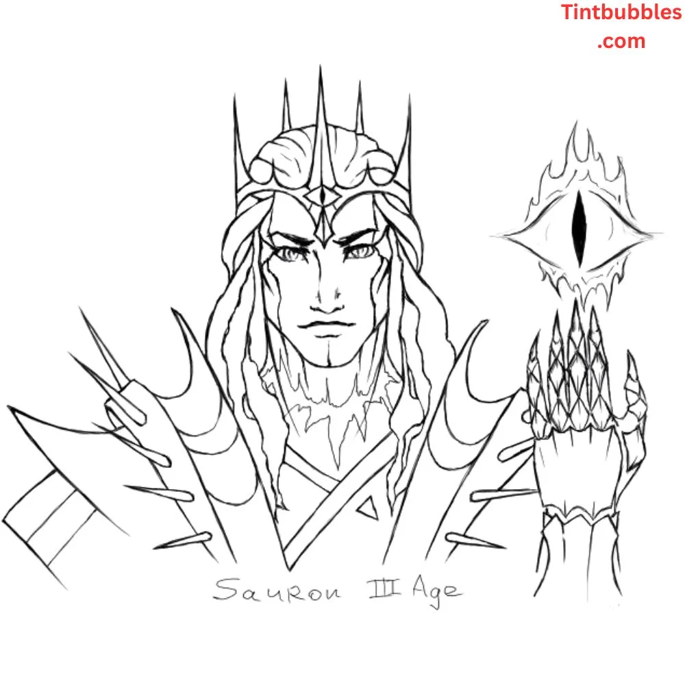 A Cartoon Sauron’s Eye