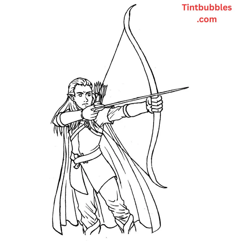 Cute Legolas with Elven Arrows