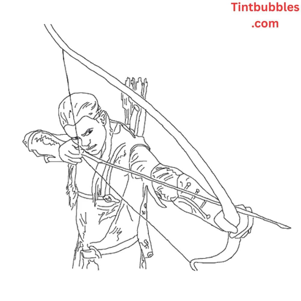 Cute Legolas with a Quiver