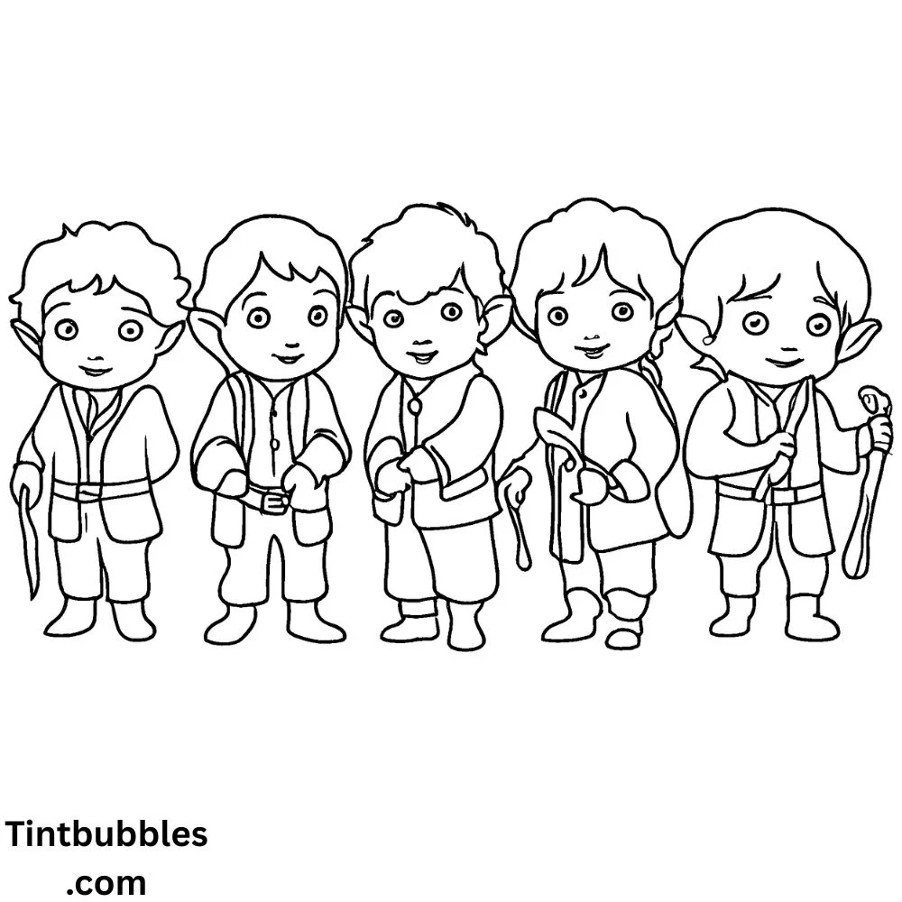 Cute Hobbit Characters