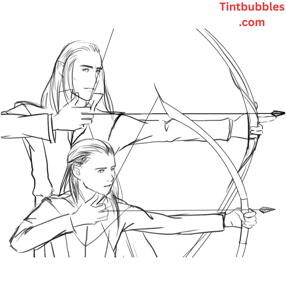 Cute Legolas with a Bow