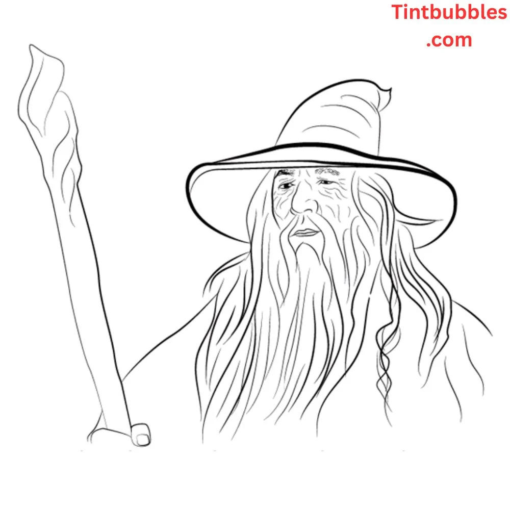 Gandalf with a Big Smile