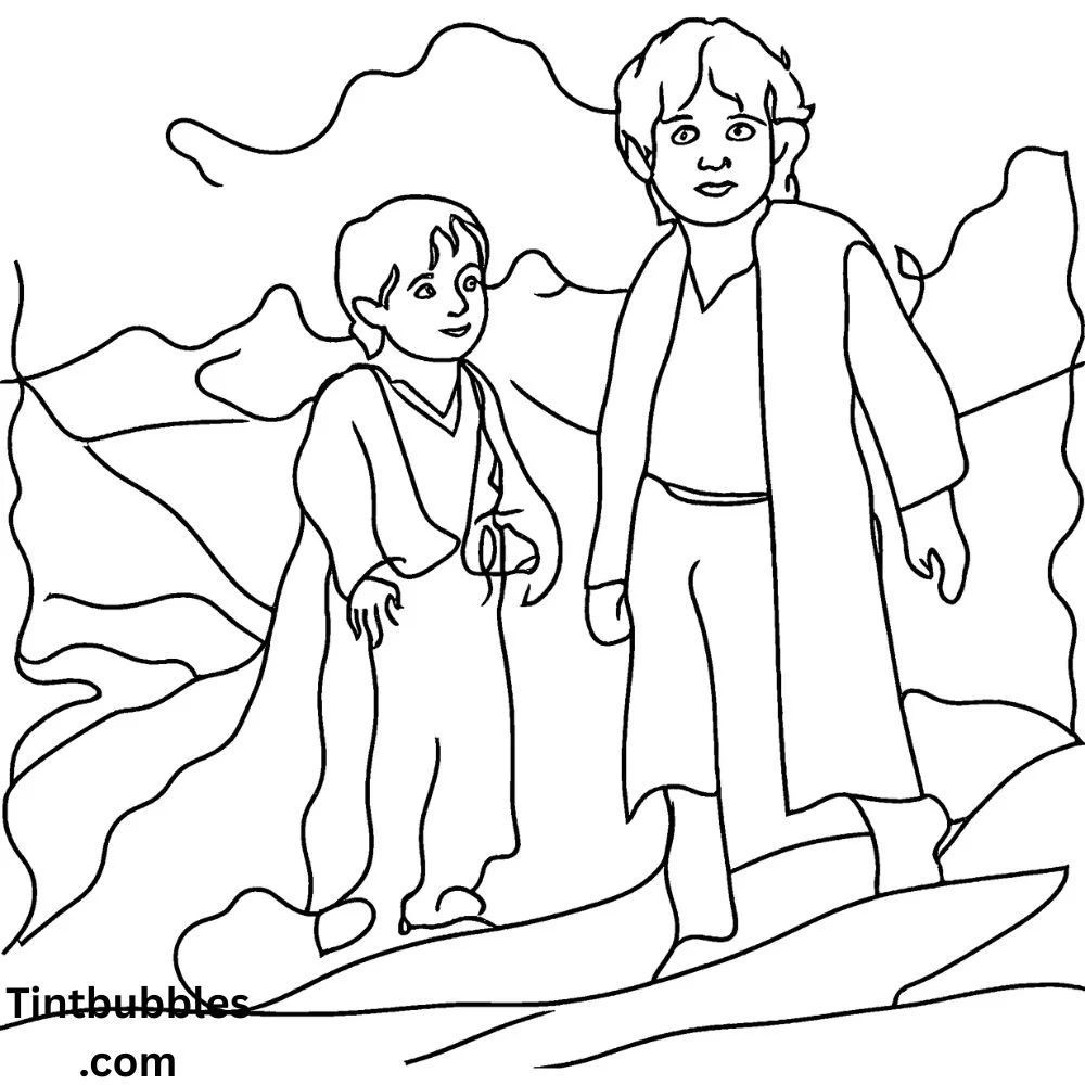 Sam and Frodo’s Journey