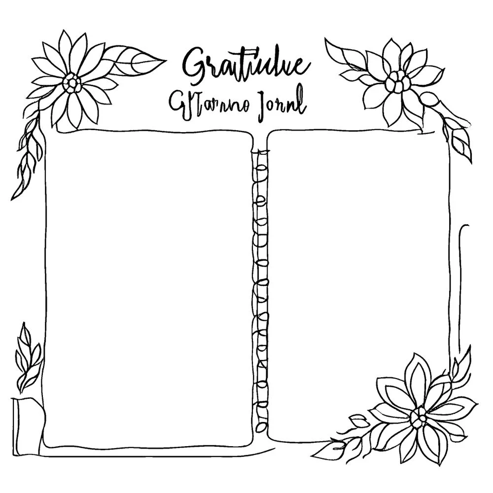 Simple printable gratitude