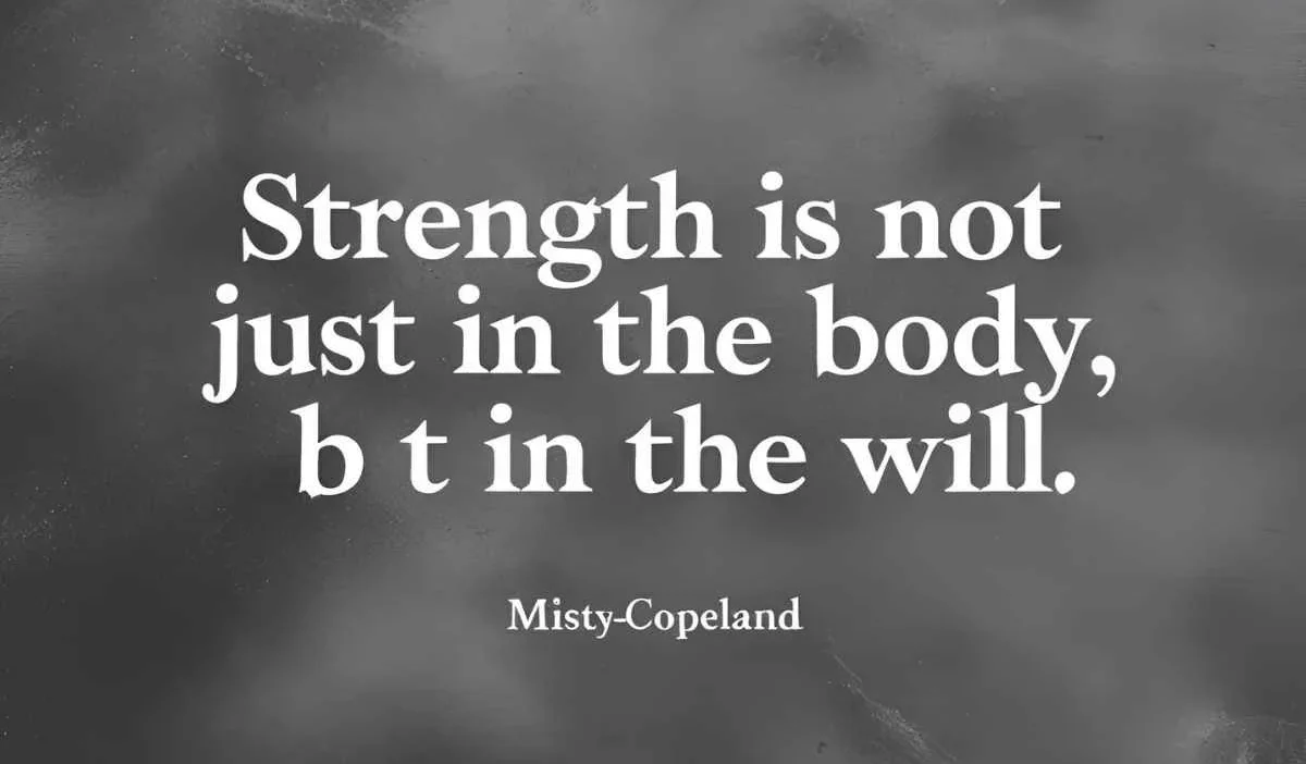 Misty Copeland Quotes