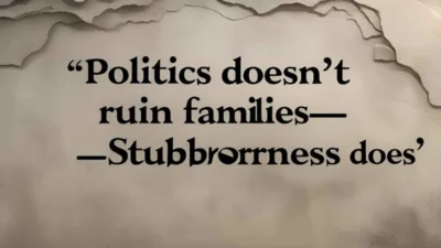  Losing Family Over Politics Quotes