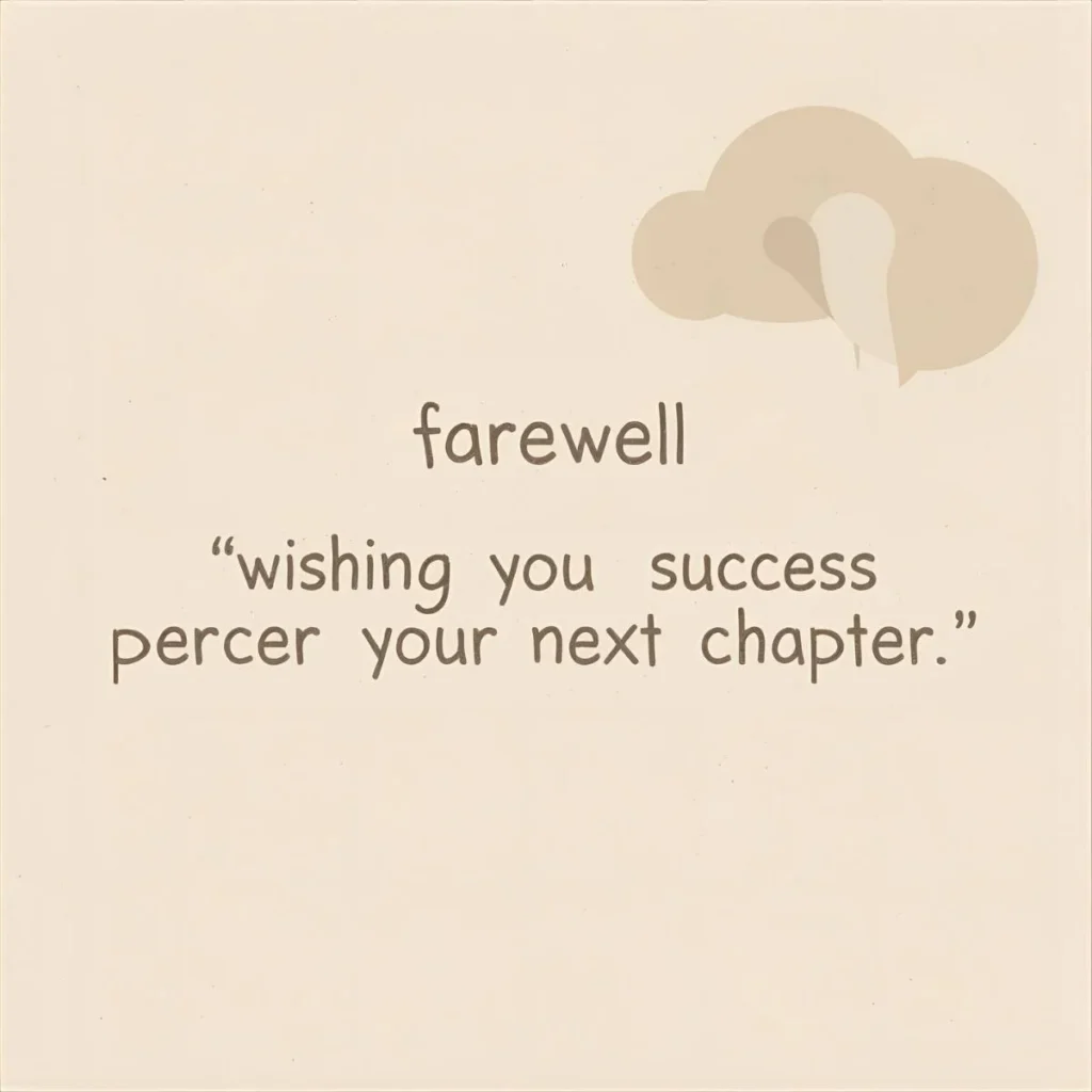 Meaningful Farewell Quotes
