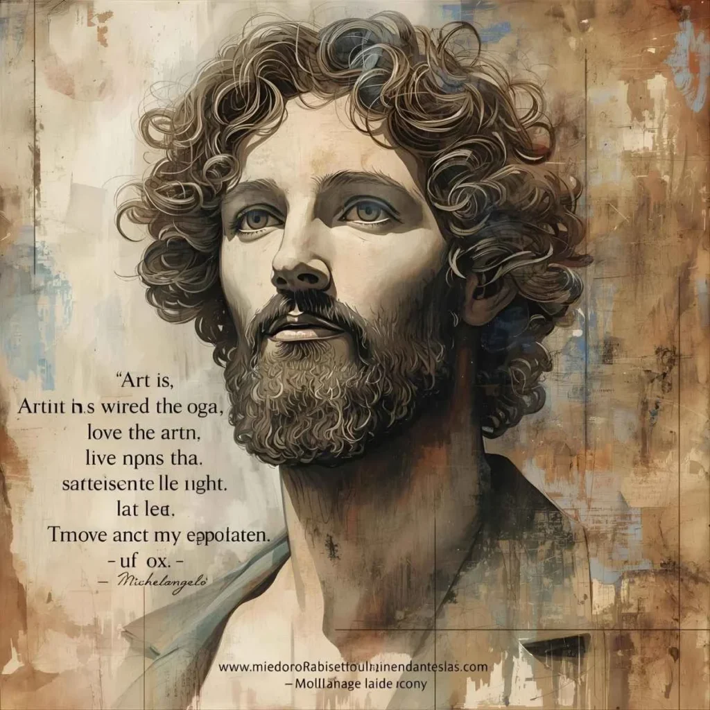 ย Michelangelo Quotes