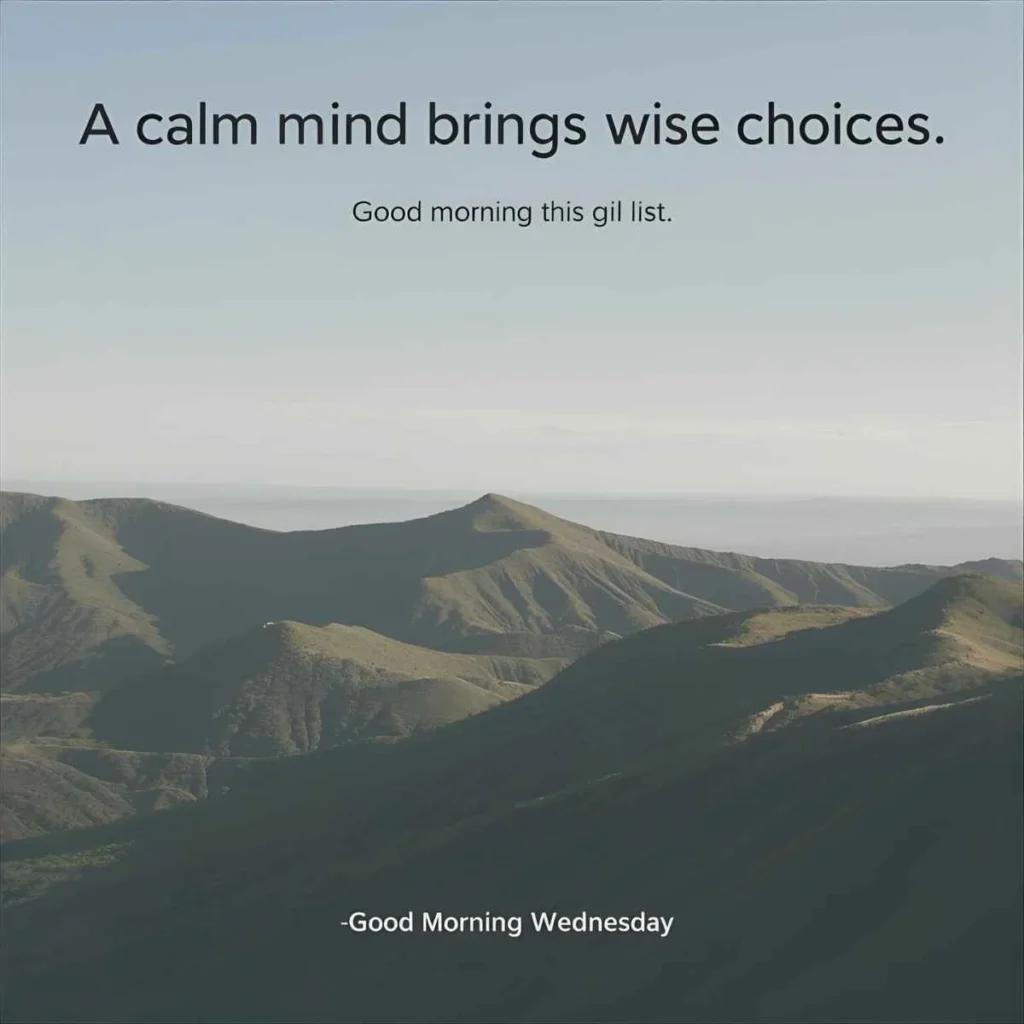 Wisdom Good Morning Wednesday Inspirational Quotes