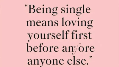 Being Single Quotes