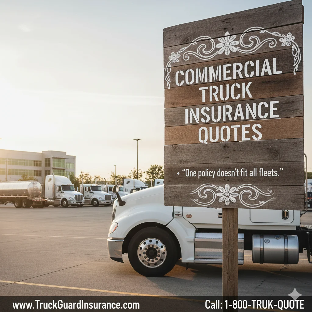 Commercial Truck Insurance Quotes