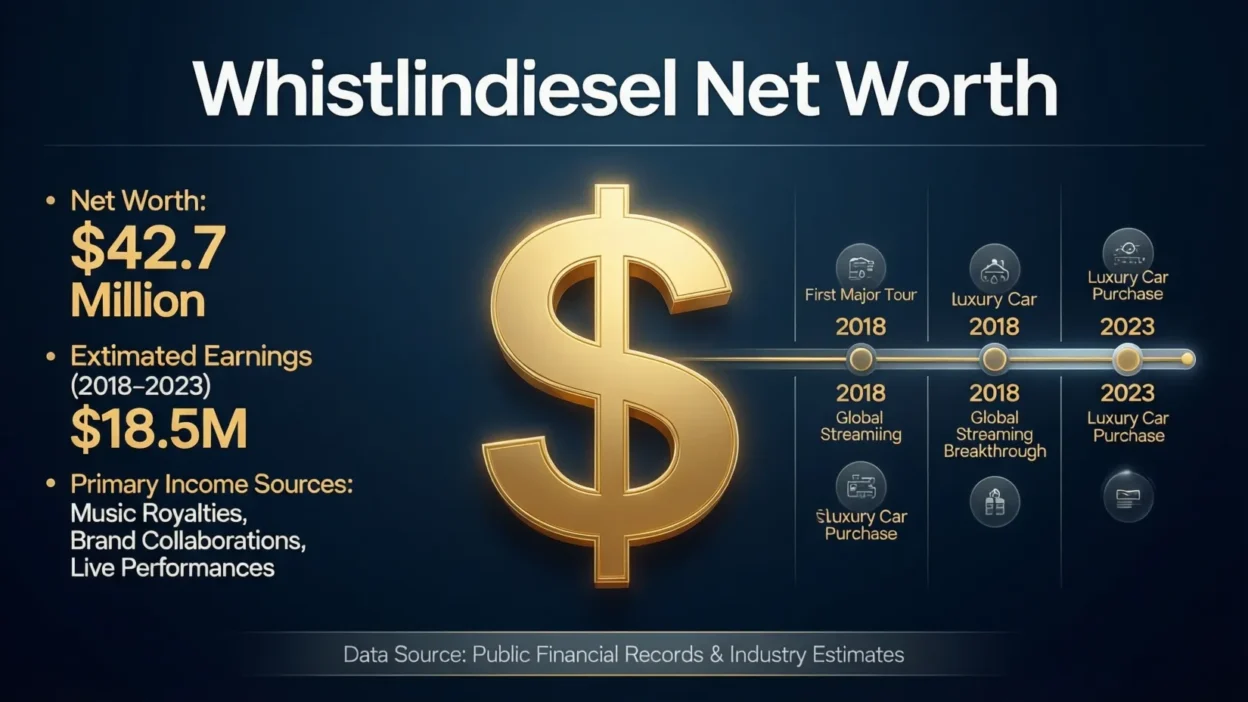 Whistlindiesel Net Worth