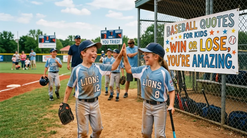 Baseball Quotes for Kids