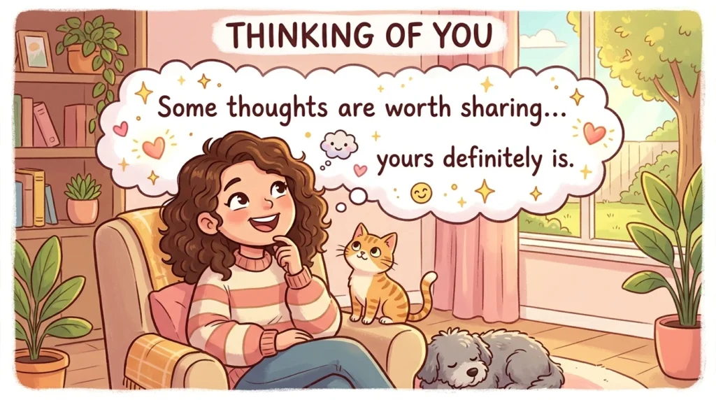 Cute Funny Thinking of You Quotes
