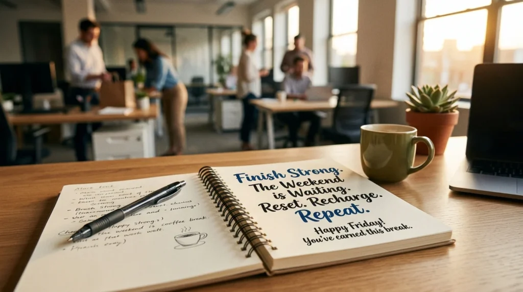 Friday Motivational Quotes for Work