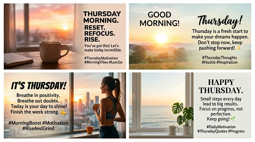 Motivation Thursday Morning Quotes