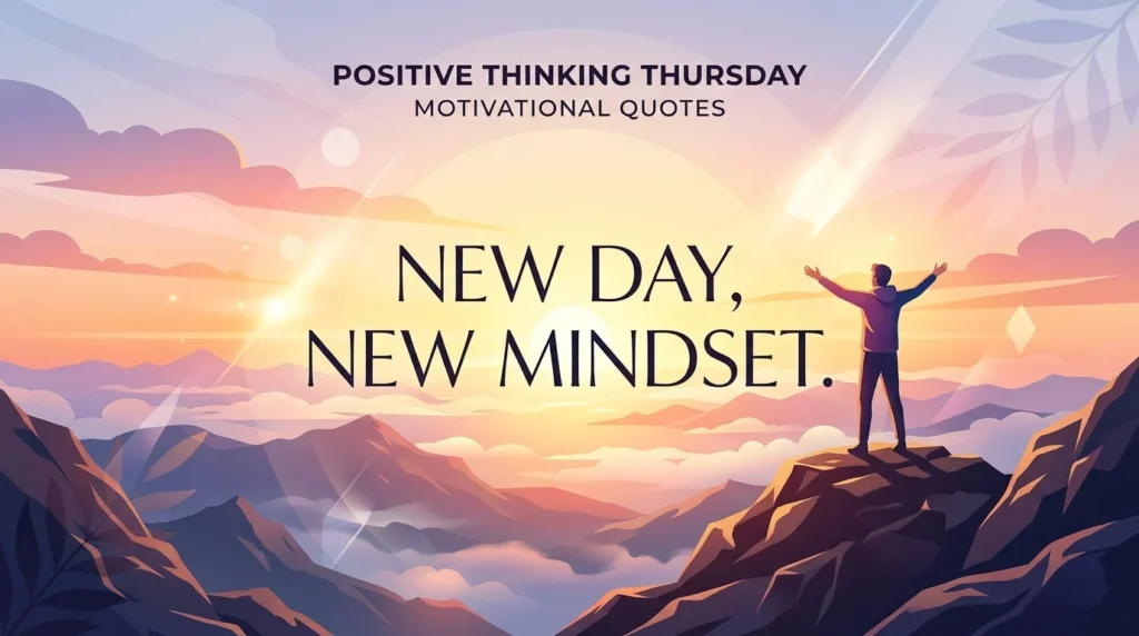 Positive Thinking Thursday Motivational Quotes