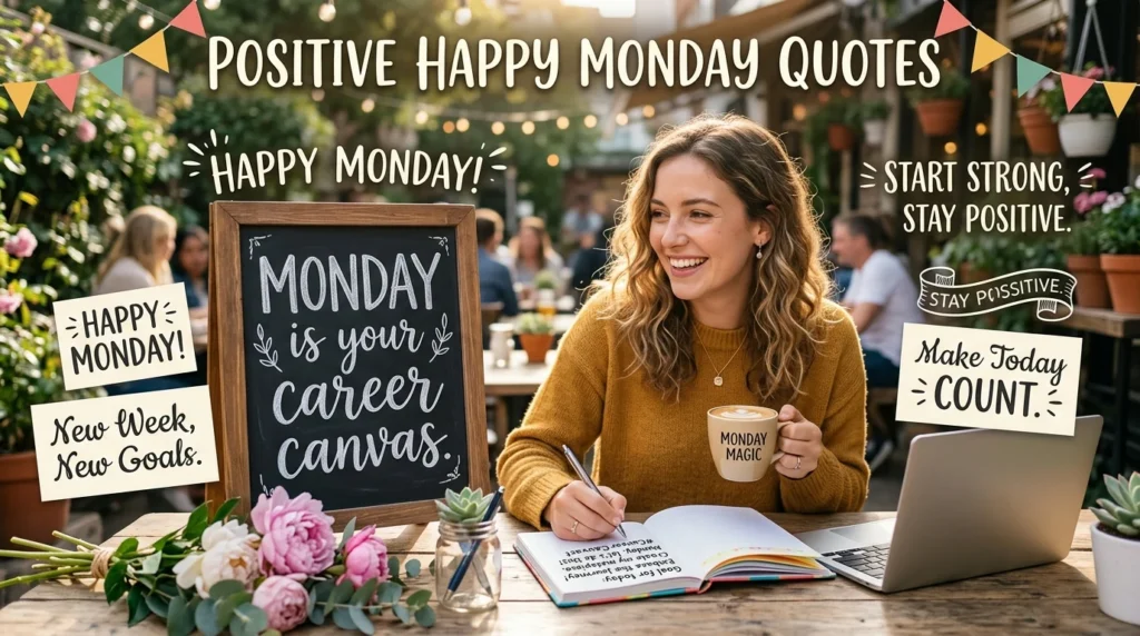 Positive Happy Monday Quotes