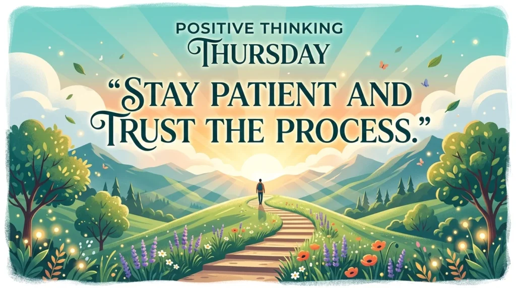 Positive Thinking Thursday Motivational Quotes