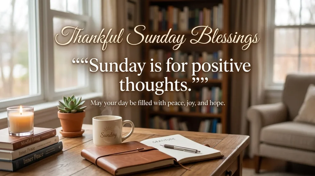 Thankful Sunday Blessings Quotes