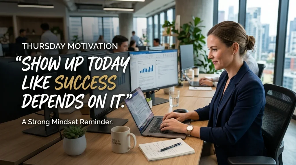 Thursday Motivational Quotes for Work