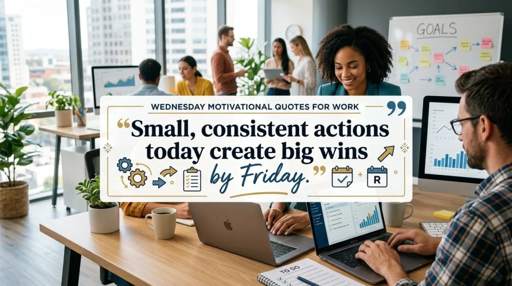Wednesday Motivational Quotes for Work