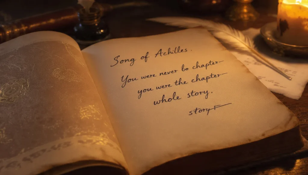 Song of Achilles Quotes